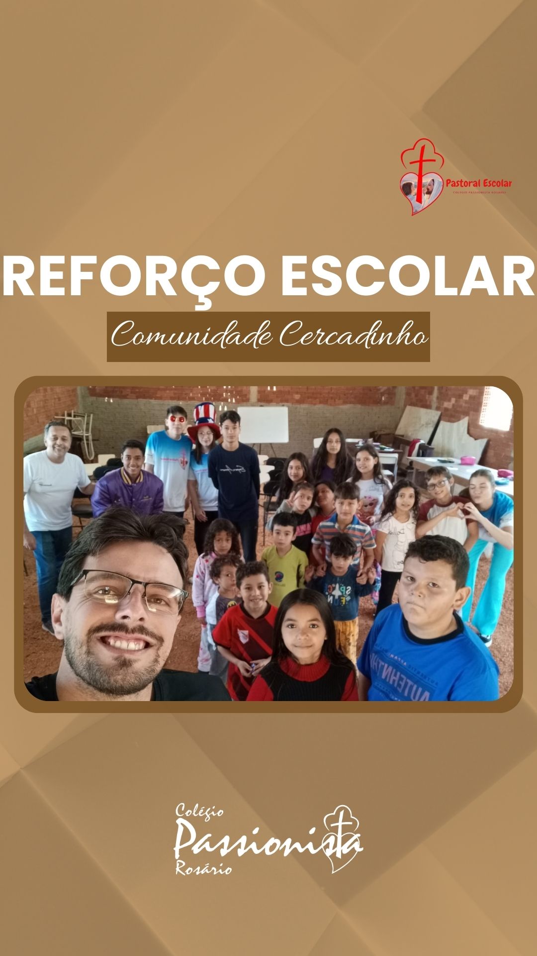 Reforo escolar - Comunidade do Cercadinho Nossa Senhora do Rosrio