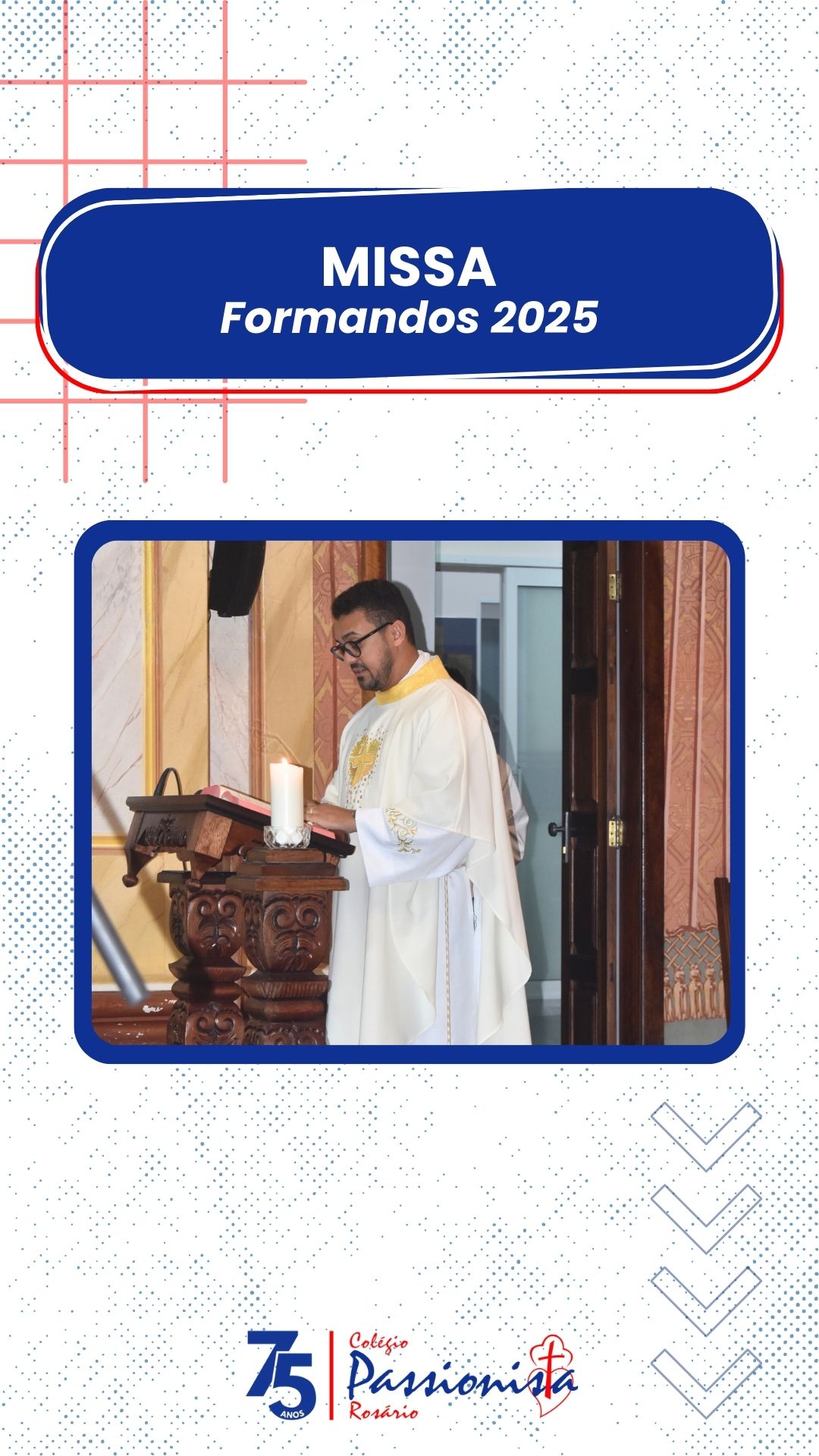 Missa de formatura - 9 ano - 3 Srie EM Nossa Senhora do Rosrio