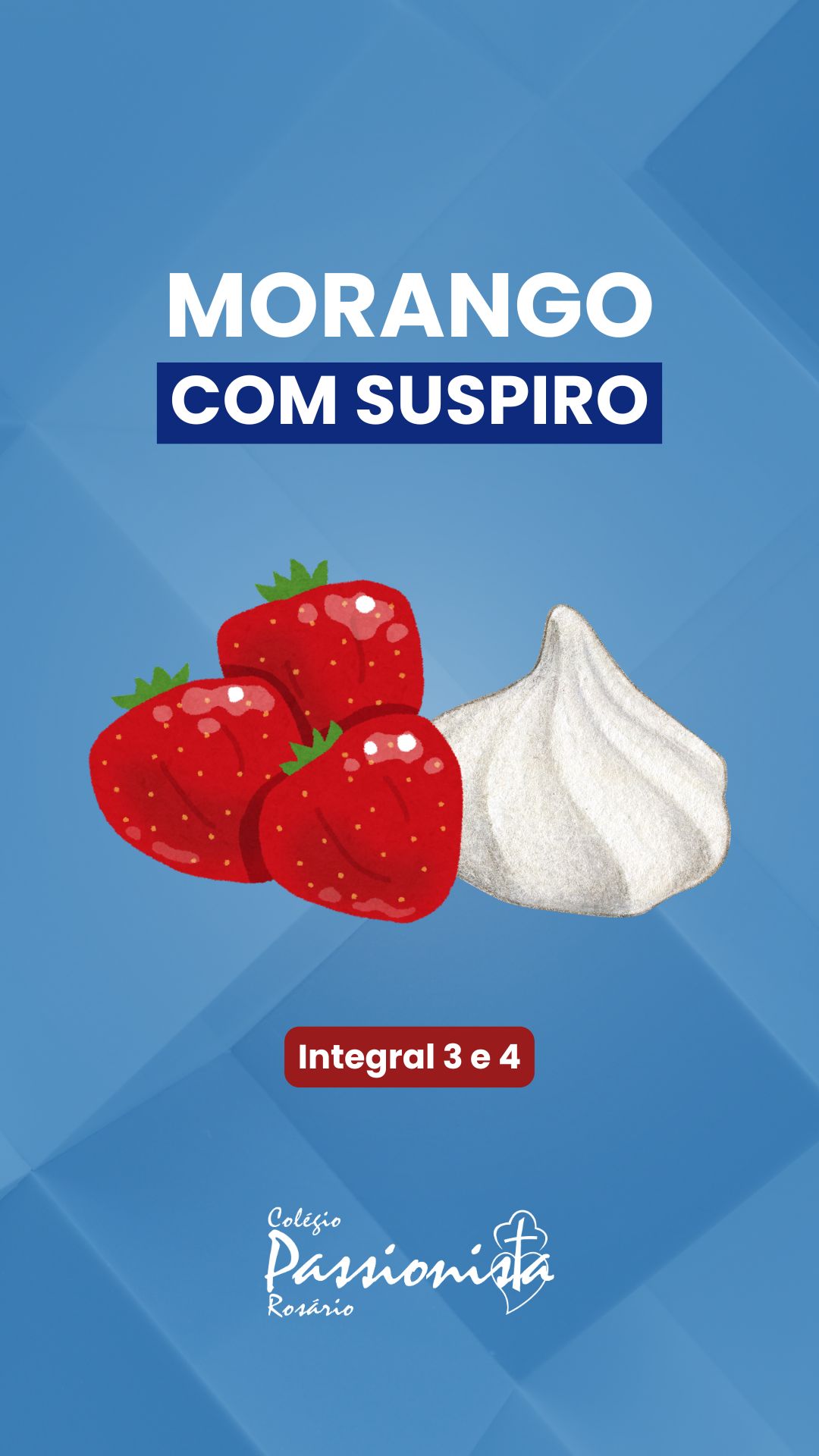 Aula de culinria - Integral 3 e 4 Nossa Senhora do Rosrio