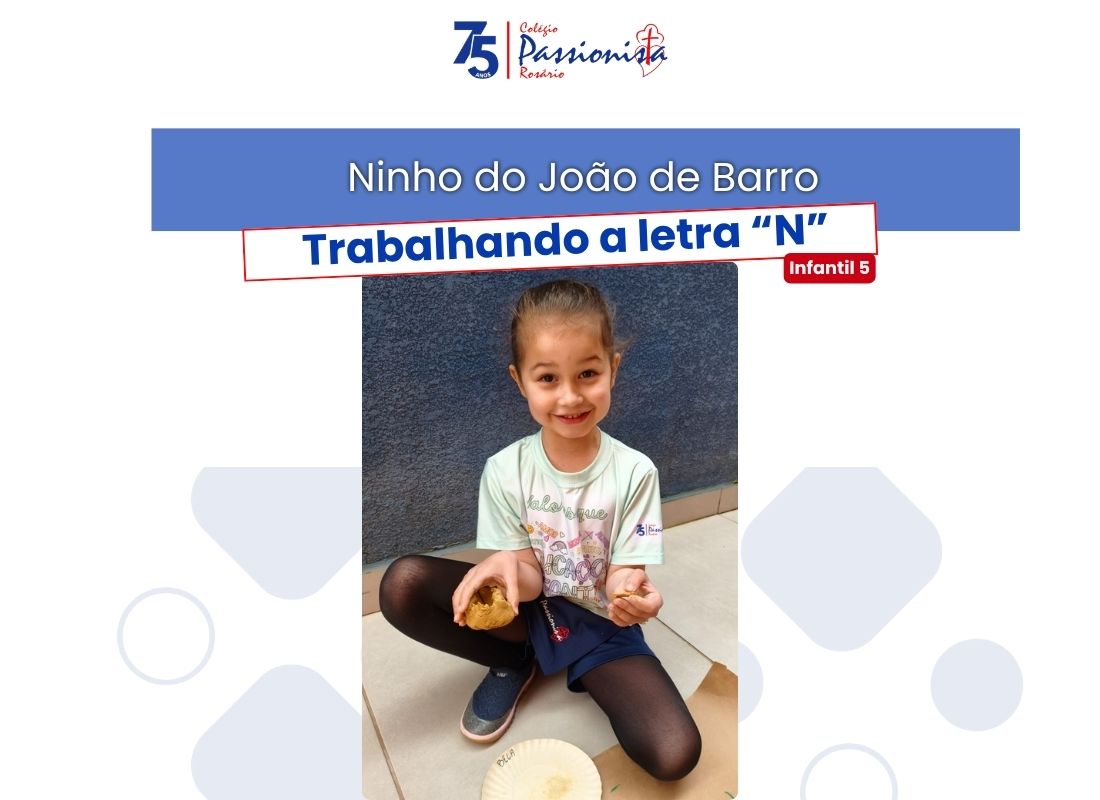 Aprendendo com criatividade - Infantil 5 - Letra N Nossa Senhora do Ros�rio