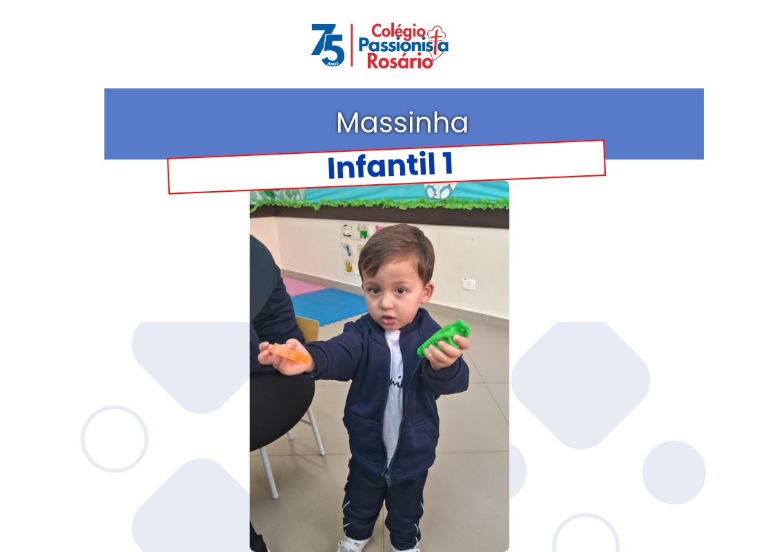 M�os que criam - Infantil 1 Nossa Senhora do Ros�rio