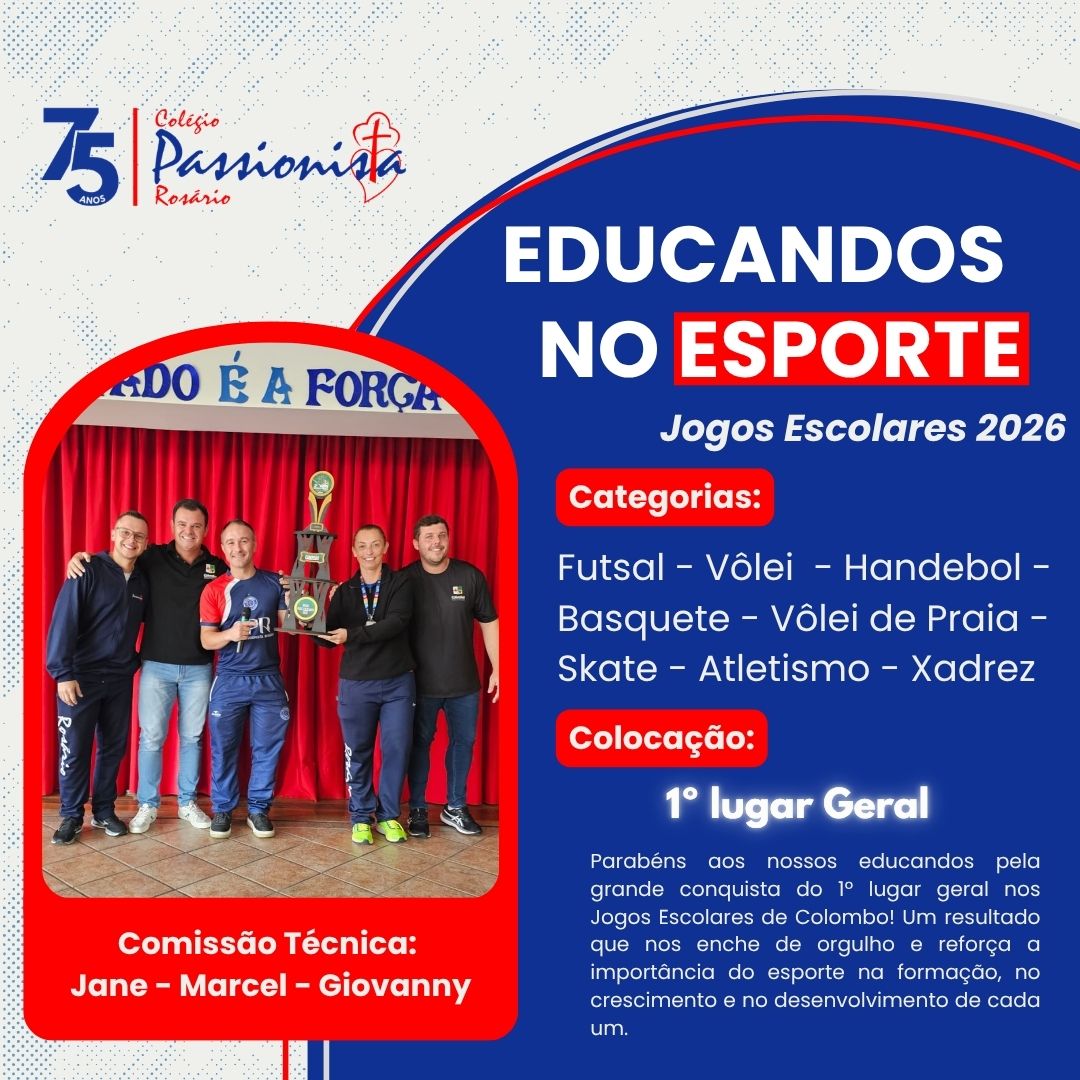 Jogos Escolares de Colombo 2026 Nossa Senhora do Ros�rio