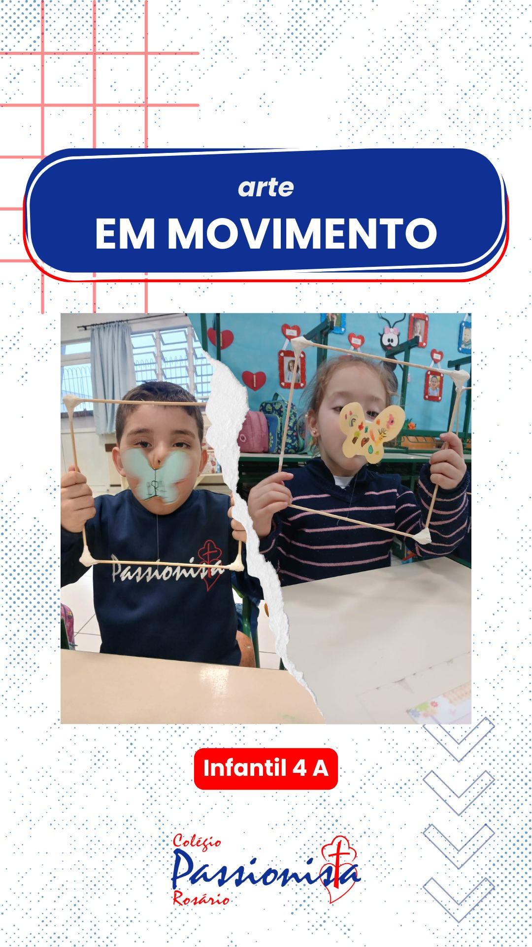Arte em movimento - Infantil 4 Nossa Senhora do Rosrio