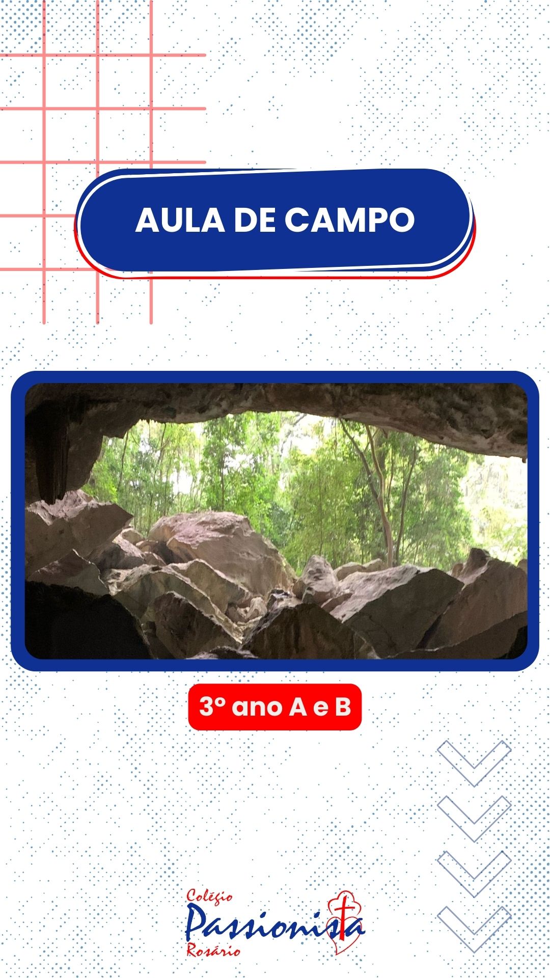 Aula de campo - 3 ano A e B Nossa Senhora do Rosrio
