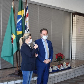 Visita do Consul Italiano - Nossa Senhora do Rosrio