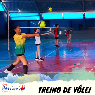 Treino de Vlei - Nossa Senhora do Rosrio