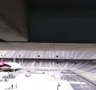 Visita técnica ao estádio do Athlético!