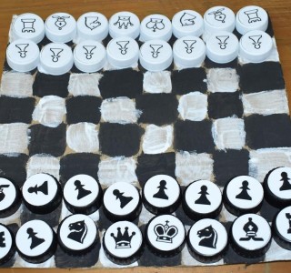 Desenvolvendo tabuleiro de xadrez - 8 ano Fundamental II